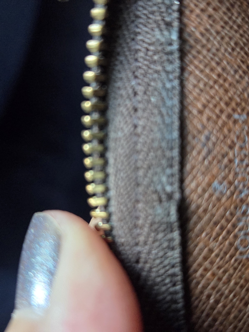 Louis Vuitton Monogram Key Pouch in Brown - Picture 6 of 6